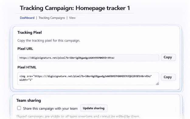 Tracking and analytics preview